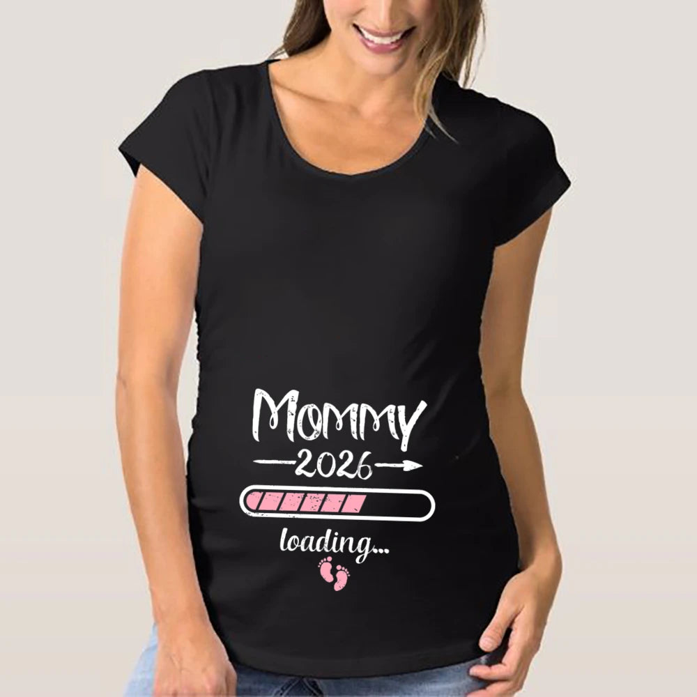 T-shirt famille assorti “Dad + Mom + Baby” – Annonce grossesse et cadeau futurs parents