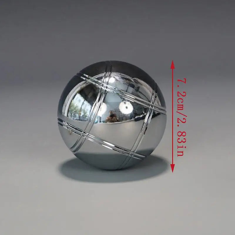 Boules de pétanque en métal – Jeu extérieur 6 ou 8 boules