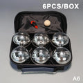 Boules de pétanque en métal – Jeu extérieur 6 ou 8 boules