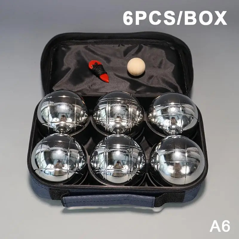 Boules de pétanque en métal – Jeu extérieur 6 ou 8 boules