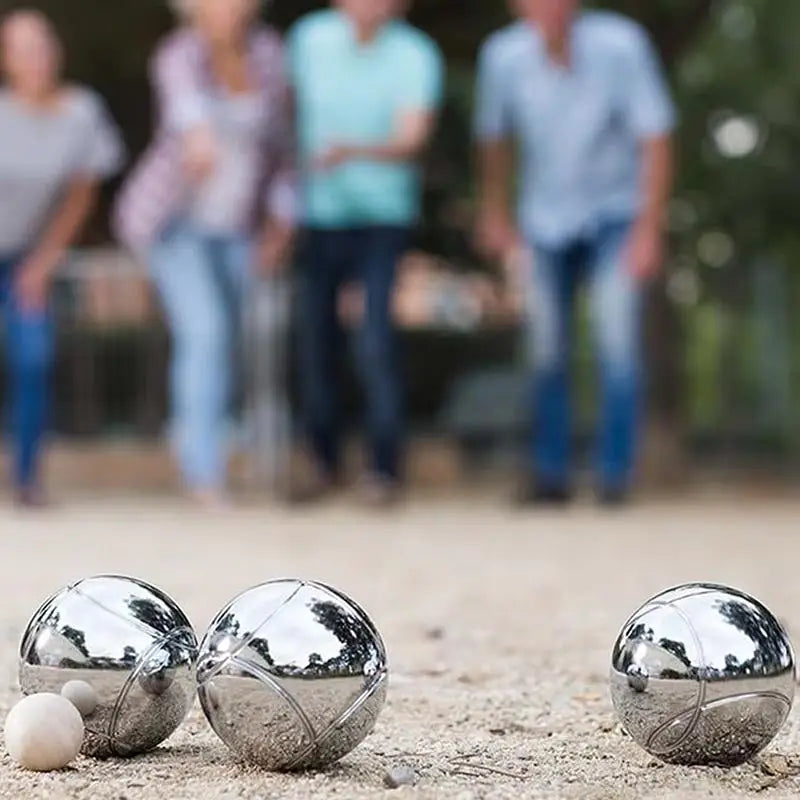 Boules de pétanque en métal – Jeu extérieur 6 ou 8 boules