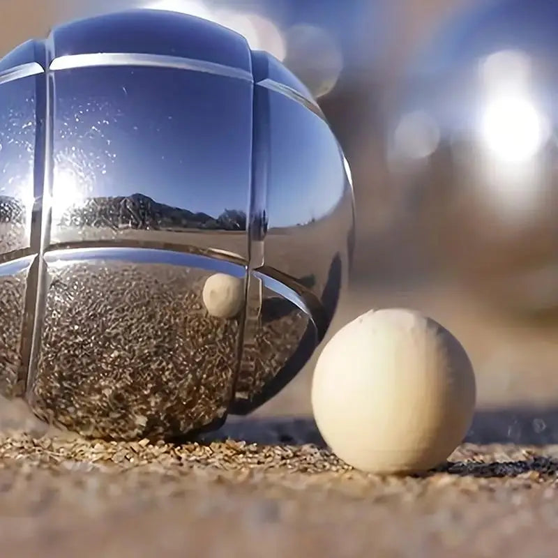Boules de pétanque en métal – Jeu extérieur 6 ou 8 boules